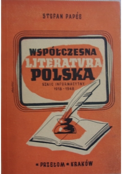 Współczesna literatura Polska, 1948 r.