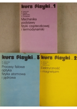 Kurs Fizyki Tom I do III