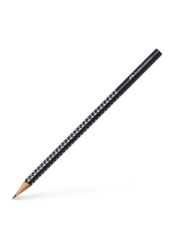 Ołówek Sparkle Metallic Black Faber-Castell 12 sztuk
