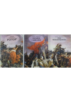 Potop  Ogniem i mieczem Pan Wołodyjowski 3 tomy