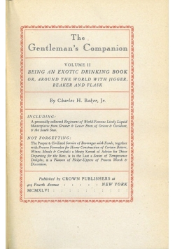 The Gentleman's Companion