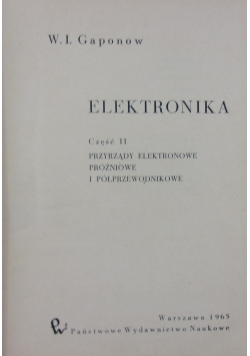 Elektronika ,Cz.II