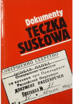 Dokumenty Teczka Susłowa