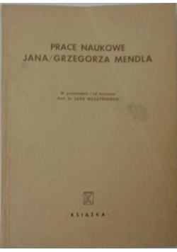 Prace naukowe Jana Grzegorza Mendla, 1948 r.