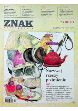 Znak miesięcznik nr 710  711