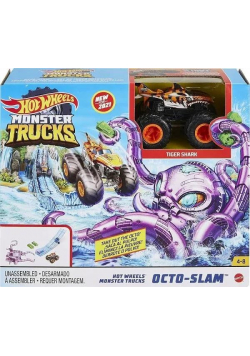Hot Wheels Monster Trucks Starcie z ośmiornicą