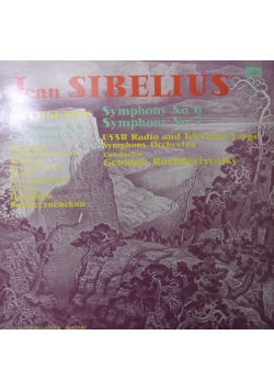 Jean Sibelius Płyta winylowa
