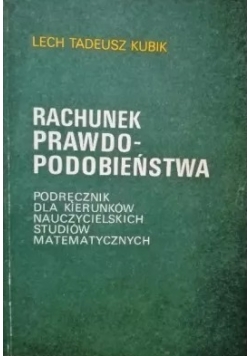 Rachunek prawdopodobieństwa