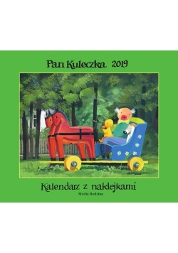 Kalendarz z naklejkami Pan Kuleczka 2019