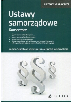 Ustawy samorządowe Komentarz