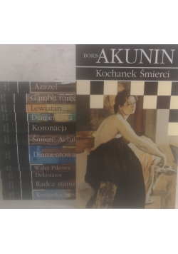 Dzieła Akunina zestaw 12 książek