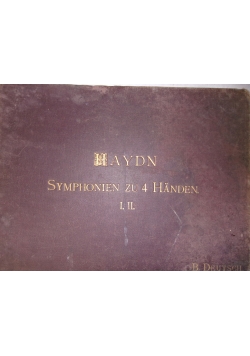 Sumphonien zu 4 Handen
