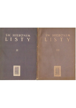 Listy tom II i II