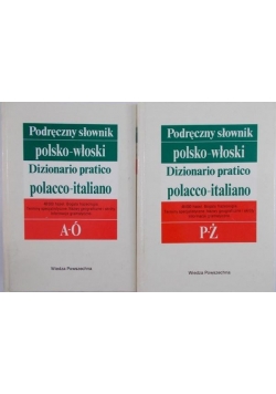 Podręczny słownik Polsko-Włoski. Tom I-II.
