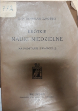 Krótkie nauki Niedzielne, 1924 r.