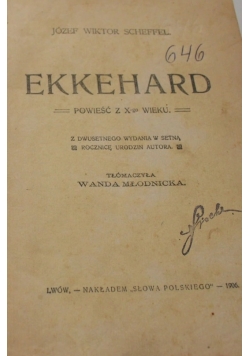 Ekkehard, 1906 r.