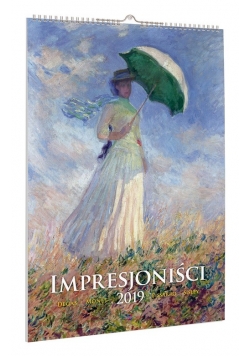 Kalendarz 2019 A3-10 Impresjoniści