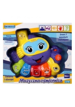 Zabawka muzyczna ośmiornica e-edu