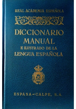 Diccionario manual e ilustrado de la lengua espanola
