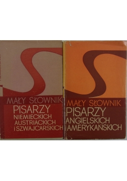 Mały słownik pisarzy 2 książki
