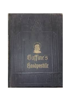Goffine's handpostille, 1925 r.