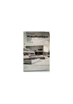 Kaufhallen. Planung. Entwurf. Einrichtung