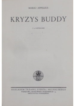 Kryzys Buddy, 1936r.