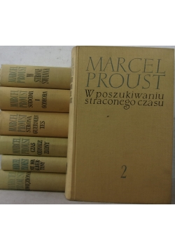 W poszukiwaniu straconego czasu,zestaw siedmiu książek