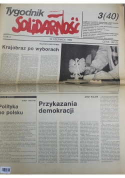 Tygodnik Solidarność Nr 3