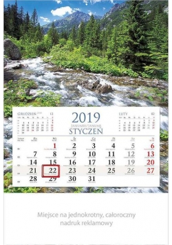 Kalendarz 2019 KM 03 Rzeka