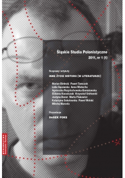 Śląskie studia polonistyczne 2011, nr 1 (1)