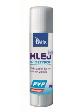 Klej w sztyfcie PVP(bezbarwny)8g (30szt)