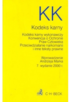 Kodeks karny i inne teksty prawne