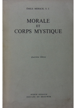 Morale et Corps Mystique