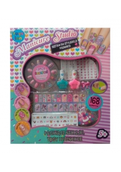 Manicure studio pachnące naklejki