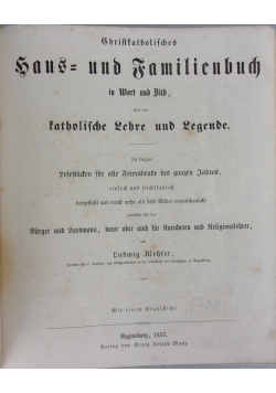 Fatholische Lehre und Legende, 1857 r.