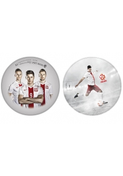 Piłka PZPN szara 23 cm TREFL