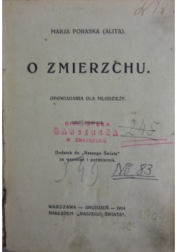 O zmierzchu, 1914 r.
