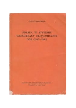 Polska w systemie współpracy ekonomicznej