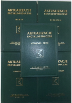 Aktualizacje Encyklopedyczne, zestaw 5 książek