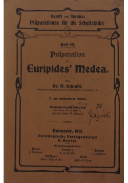 Preparation zu Euripides Medea, 1913r.