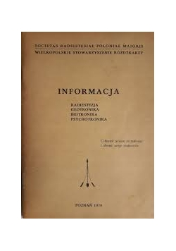 Informacja radiestezja geotronika