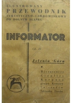 Ilustrowany przewodnik turystyczno-uzdrowiskowy po Dolnym Śląsku, cz. IV