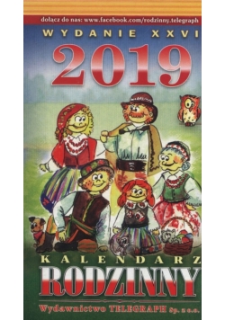 Kalendarz 2019 Rodzinny zdzierak