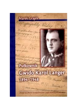 Pułkownik Gwido Karol Langer