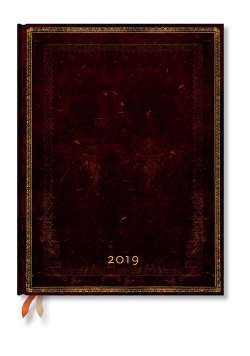 Kalendarz książkowy Black Moroccan Ultra Vertical 2019