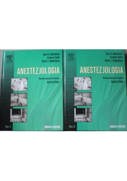 Anestezjologia tom 1 i 2