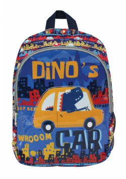 Plecak dziecięcy duży Dino's Cars Street