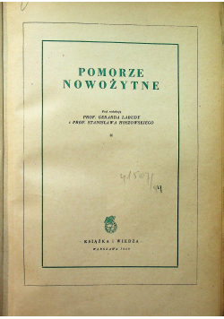 Pomorze nowożytne