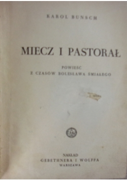 Miecz i Pastorał ,1949r.